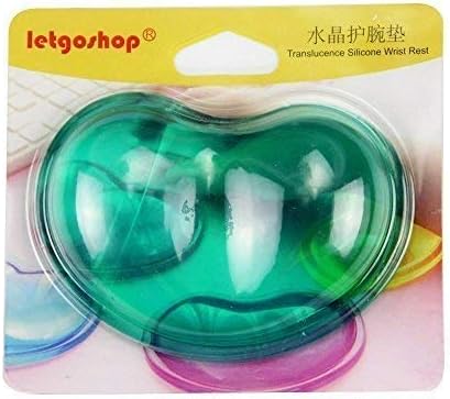Ergonomic Gel Wrist Rest for Mouse, Computer Mouse Wrist Support for Arm Pain Relief, Heart-Shaped Cute Hand Wrist Cushion for Home and Office Working Gaming Anti-Fatigu