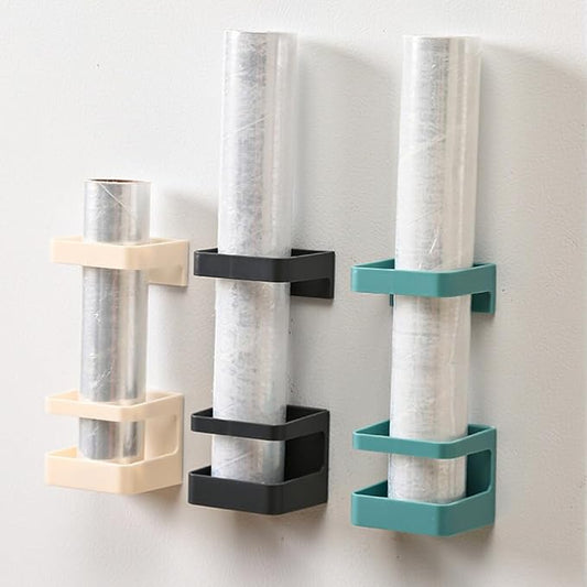 PRETYZOOM Wall-Mounted Umbrella Rack with Detachable Drip Tray Creative Umbrella Holder Shelf for Entryway Bathroom Kitchen Neat Storage Organizer
