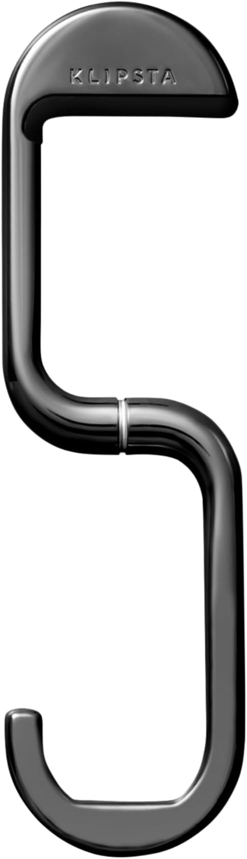 FLIP Bag Hook - Newly Redesigned. Portable Purse Hanger for Table with Magnetic Closure - Now Holds up to 50 lbs. Valentine's Gifts for Women (Chrome Black)