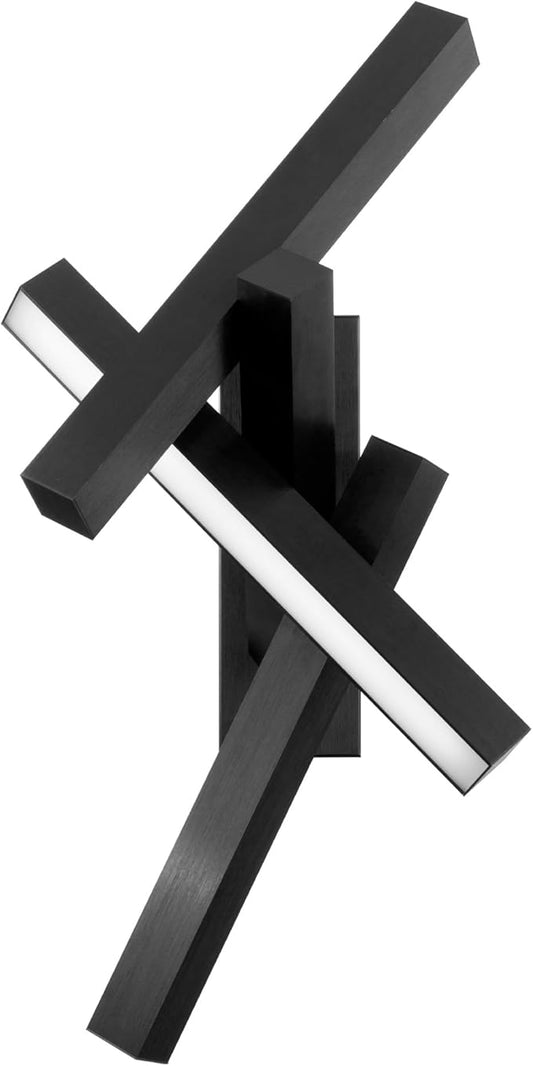 Modern Forms Chaos 32in LED Wall Sconce 3000K in Black