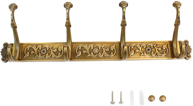 Coat Rack Wall Mount,Vintage Wall Hooks Coat Hooks Antique Towel Racks for Bathroom Entryway Bedroom Bathroom Clothes Heavy Duty,