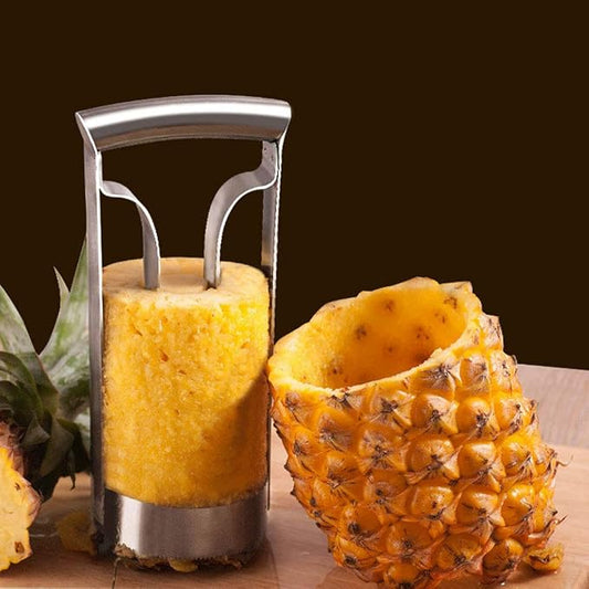 Pineapple Corer Tool, Stainless Steel Pineapple Peeler, Pineapple Cutting Tool, Corer Slicer Cutter for Kitchen Use