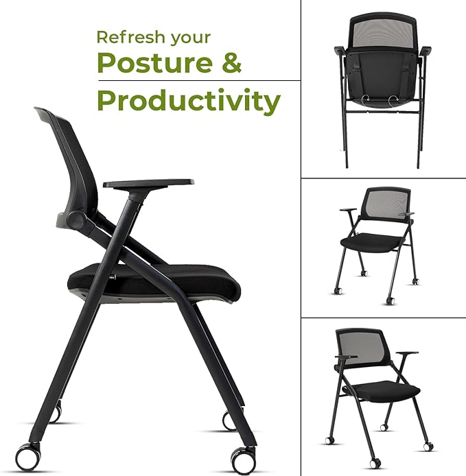 30 Pack Conference Room Chairs Guest Reception Chair for Office, Waiting Room, Meeting, Lobby
