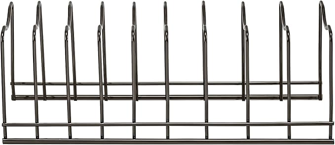 Pot Lid Organizer, Pot Lid Rack Holder, Rest Cutting Board, Bakeware, Pots & Pans, Serving Trays, Reusable Containers in Cabinet Pantry, Stainless Steel