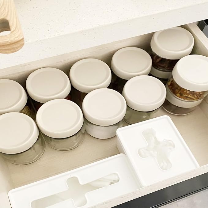 Glass Jar with Scew Lid, Overnight Oats Jars, Condiment Salad Dressing Sauce Meal Prep Containers, 10oz Wide Mouth Food Jars for Baby Food Snacks Sugar Spice, Glass Food Storage Containers Airtight