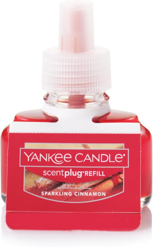 Yankee Candle ScentPlug Refill (2.5 Ounce (Pack of 4), Sparkling Cinnamon)