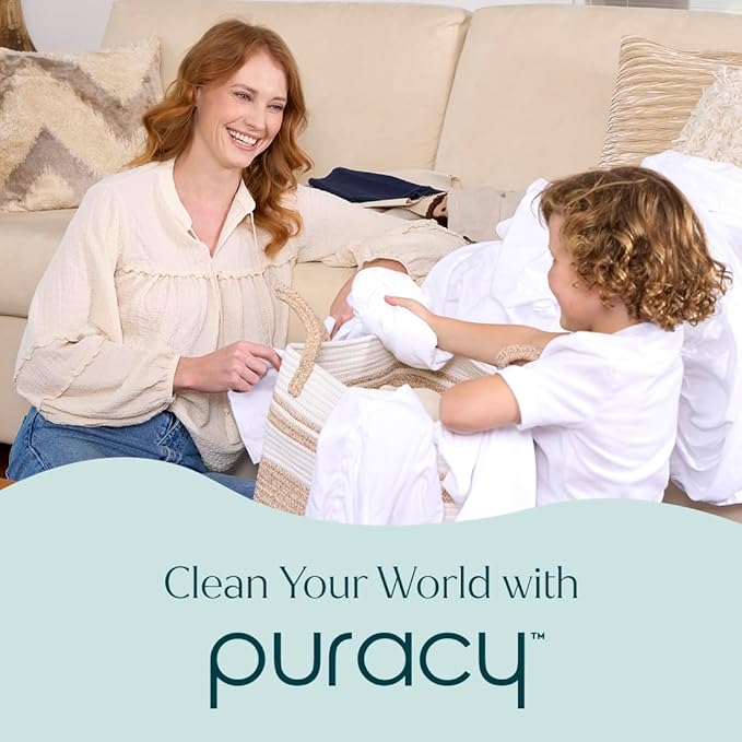 Puracy Natural Dish Soap - Skin-Softening Dishwashing Soap, Non-Toxic Dish Soap, Organic Liquid Dishwashing Detergent Soap, Coconut-Derived Cleanser (Yuzu Blossom, 16 fl oz, 3 Pack)