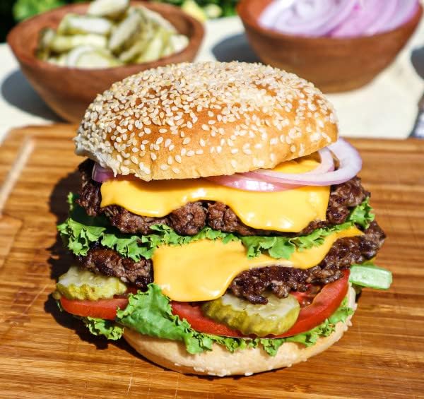 Cuisinart Smash Burger Kit, Cast Iron Press, Spatula, Seasoning Shaker and Patty Papers for Perfect Cookouts, Barbecues and Tailgates