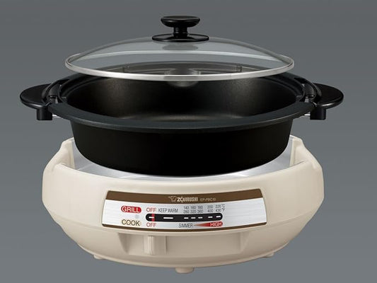 Zojirushi EP-PBC10 Gourmet d'Expert Electric Skillet, EP-PBC10HC