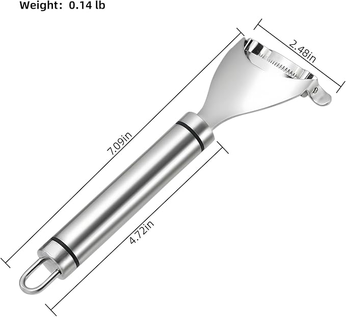 2 Pcs Corn Peeler for Corn on the Cob, Stainless Steel Corn Cob Stripper and Kernel Remover Tool