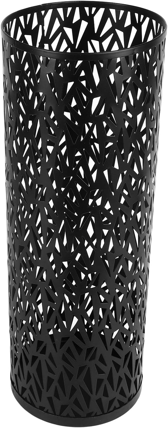 Semme Round Metal Umbrella Holder, and Watertight, Modern Design, Stable for Entryway, Office, Home Use (S)