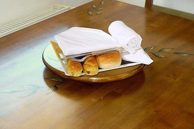 Utopia Kitchen Flour Sack Towels 12 Pack (28x28 Inches), Commercial Use Dish Cloths Bulk, Highly Absorbent Cotton Tea Towels for Restaurants, Hotels, Catering and Kitchen Use (White)