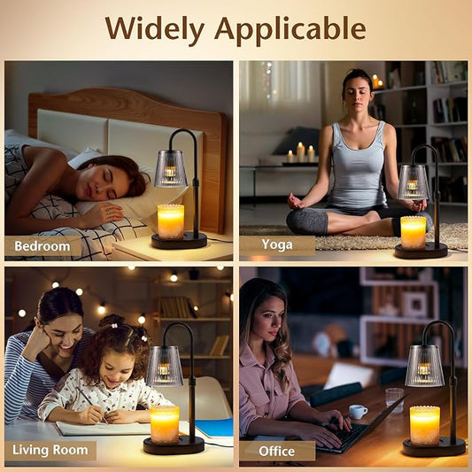 Candle Warmer Lamp Adjustable Timer Electric - Electric Glass Candles Warmers