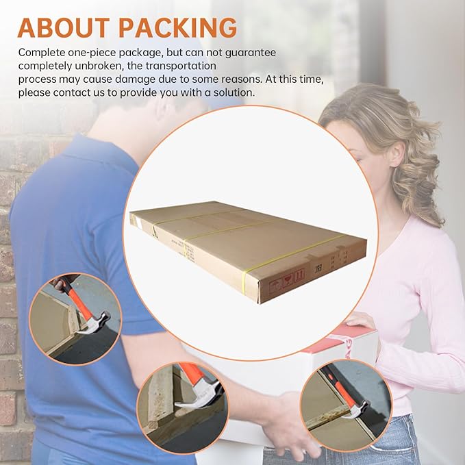 Dining Table, Sintered Stone Kitchen Table, 55'' White Modern Rectangular Slate Patio Table with Metal Legs, Indoor Outdoor Stone Dining Table for Patio, Backyard, Scratch and Heat Resistant