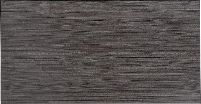 EMMA + OLIVER Industrial Modern Desk-47"L Commercial Grade Home Office Desk-Rustic Gray/White