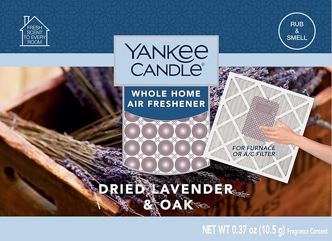 Yankee Candle Dried Lavender & Oak Whole Home Air Freshener (Pack of 1)