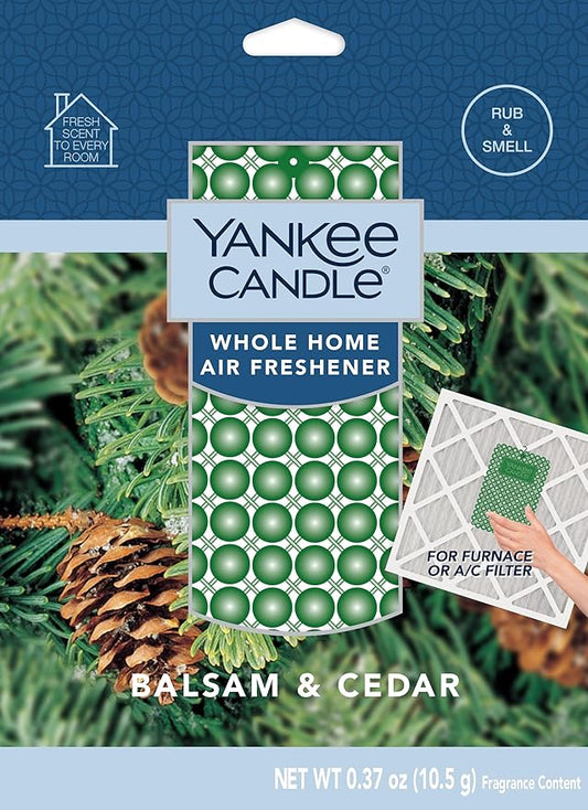 Yankee Candle Balsam Cedar Whole Home Air Freshener (Pack of 4)