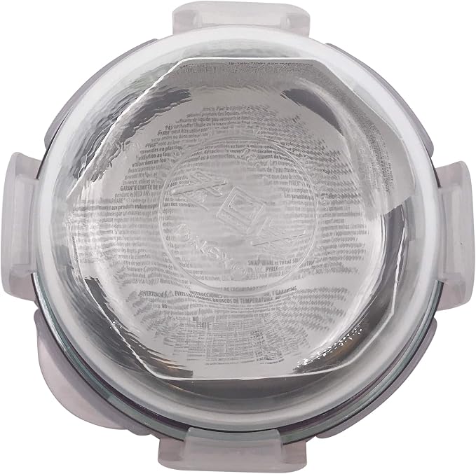 Snapware 1 Cup Glass Round Food Container, 1 EA