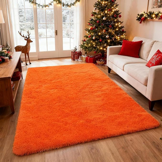 Boshengya 10X14 Large Area Rugs for Living Room Bedroom,Big Shag Rug for Bedroom Dorm,Soft Fluffy Indoor Carpet Plush Rugs for Living Room Home Decor
