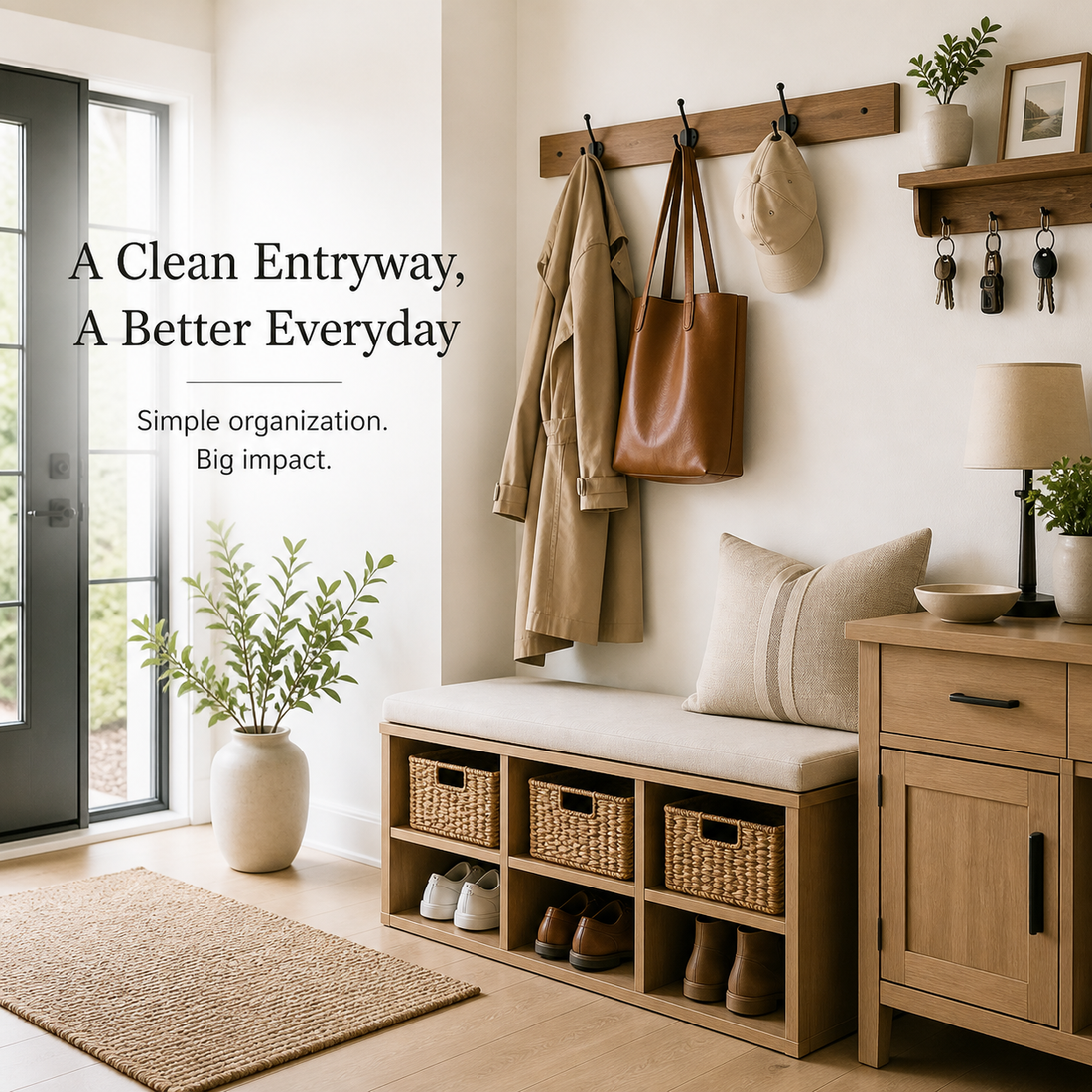How a Clean Entryway Can Change Your Daily Routine