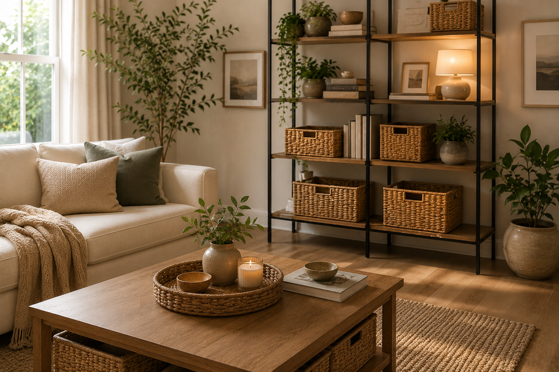 How Storage Baskets Can Instantly Make Your Home Look Cleaner