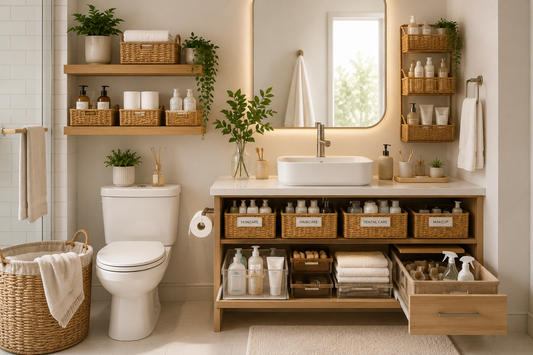 How to Organize Your Bathroom Without Wasting Space