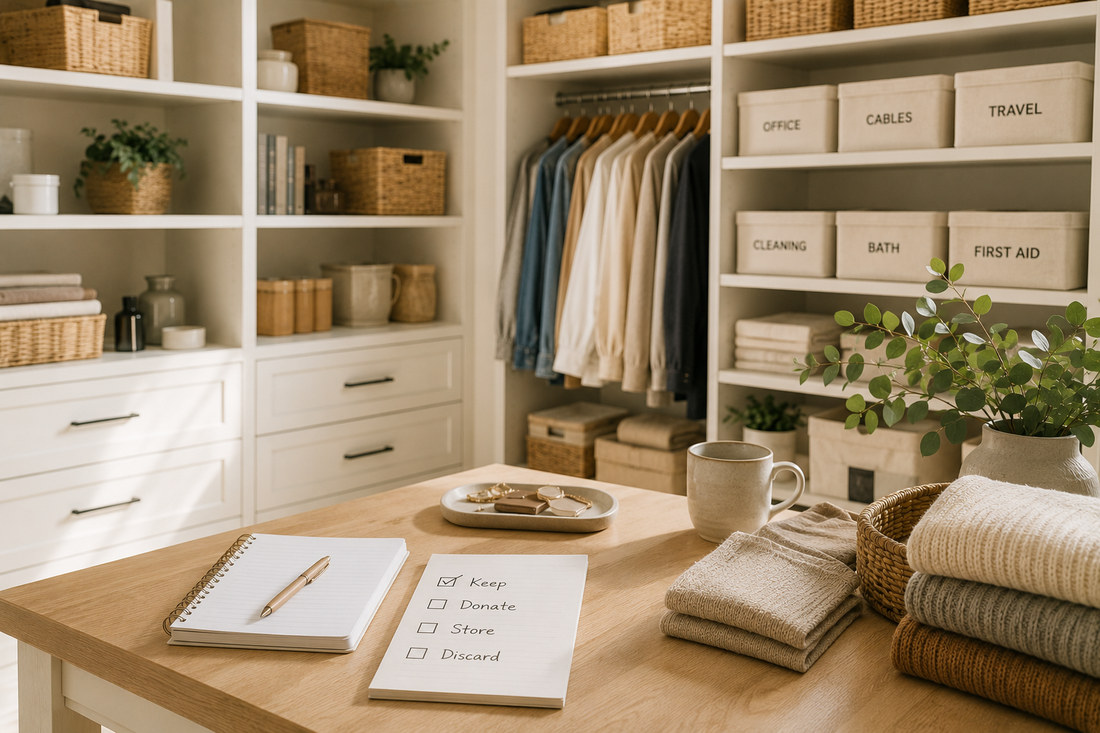 What Professional Organizers Do Before Buying More Storage