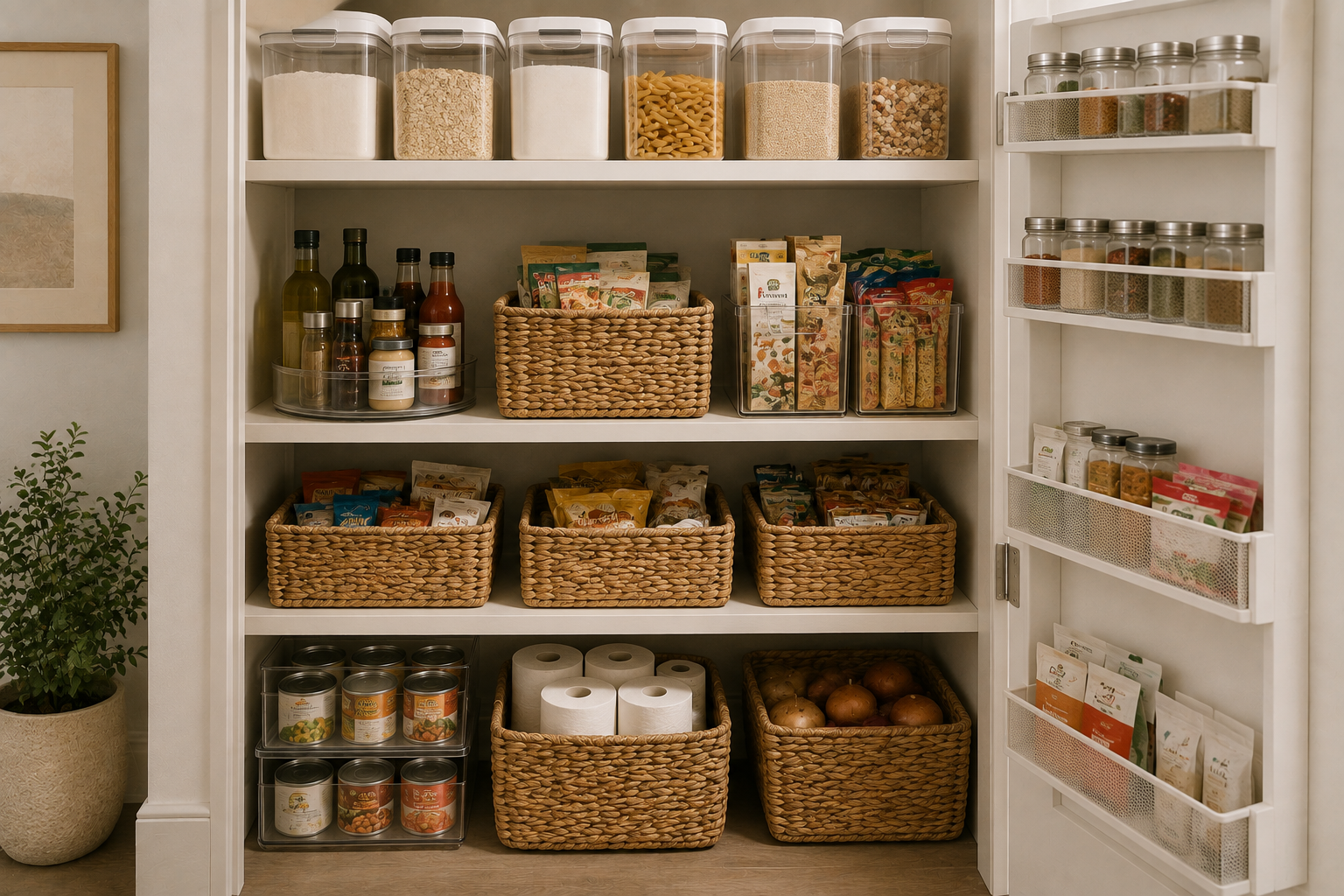 How to Organize a Small Pantry and Make the Most of Every Inch