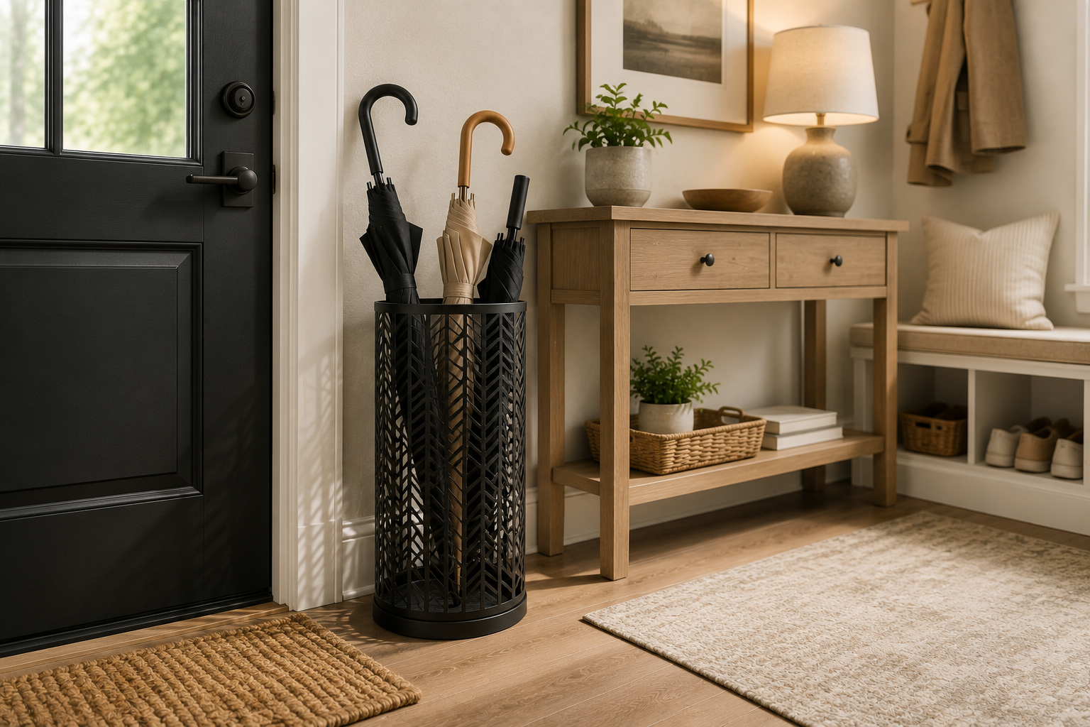 The Best Umbrella Stands to Keep Your Home Clean and Organized