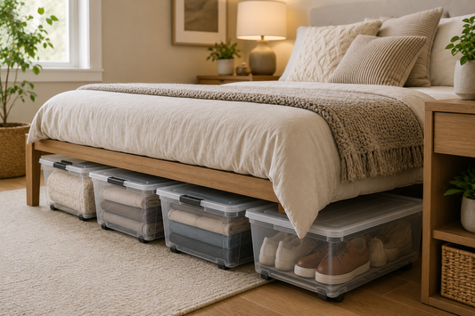 How to Maximize Under Bed Storage Without Creating Clutter