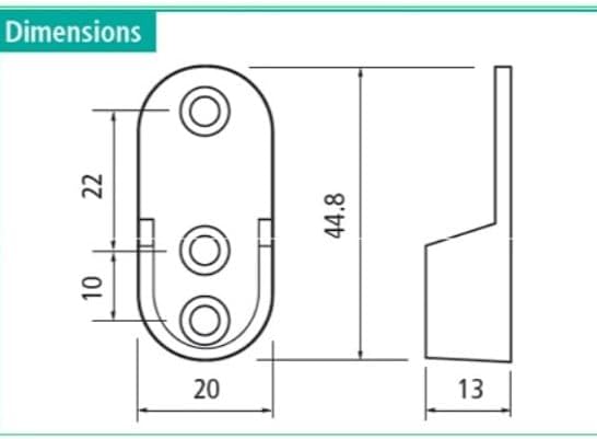Matte Brass Aluminum Oval Wardrobe Tube Closet Rod with Two End Caps and Screws (48 INCH)