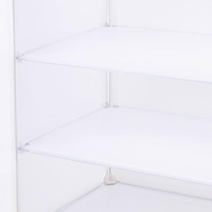 12 Tier Portable Shoe Shelf Storage Shoe Rack Organizer 96 Pair Shoe Storage Cabinet with Transparent Door Easy Assembly Plastic Stackable Shoe Box Free Standing DIY Expandable Large Capacity