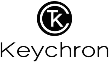 Keychron Silicone Wrist & Palm Rest, 12.89" Length – Supports 75% Compact Keyboard Series V1/V2/Q1/Q2/Q9 & Lemokey P1 (Pro/Max/HE) – Anti-Slip Base – Smooth & Washable - Black