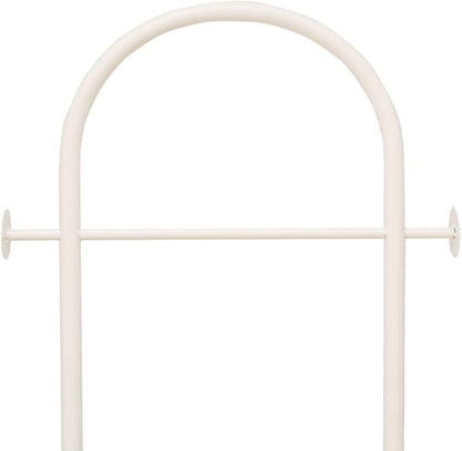 Gold Clothing Rack Marble Base Metal Modern Coat Rack Stand Clothes Rack Stand for Bedroom Standing Garment Rack Heavy Duty Coat Hanger Rack Stand for Bag, Hat, Scarf, Jacket Beige White