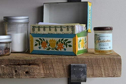 Urban Legacy Accent Shelves | Reclaimed Barn Plank | Set of 2 with Full Brackets (Natural 24" x 7" x 2")