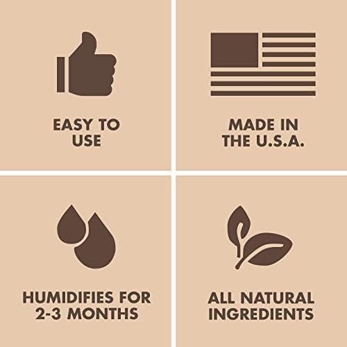 Boveda 72% Two-Way Humidity Control Pack for Storing Up to 25 Items – Single – for Wood Containers – Moisture Absorber – Humidifier Pack – Individually Wrapped Hydration Packet