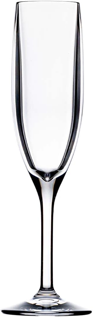 Revel 5.5 oz. Champagne Flute Unbreakable Polycarbonate Glass - Gift Pack (Set of 2)