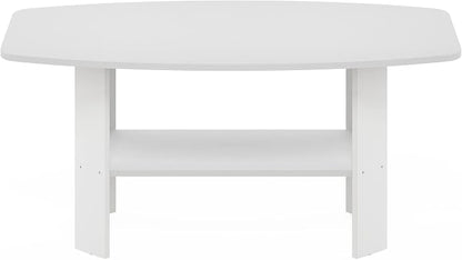 Furinno Simple Design, Coffee Table, White