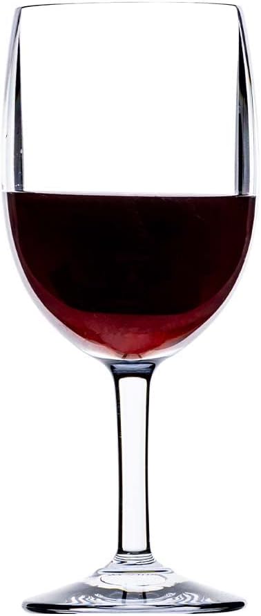 Revel 13 oz. Wine Unbreakable Polycarbonate Glass Set Of 2 - Elegant, Durable, and Shatterproof Drinkware…