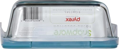 Snapware Snapware 6cup total solution rectangle food storage container glass, 9.3 Ounce (1112403)