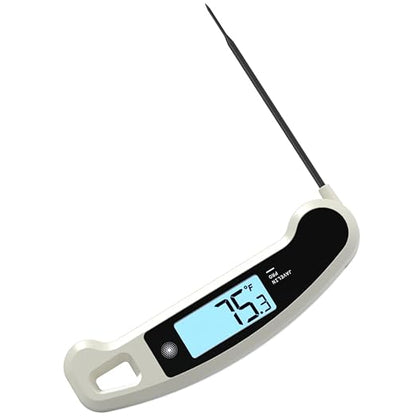 Lavatools Javelin® PRO Classic Ultra-Fast 2-Second Professional Digital Instant Read Meat Thermometer for Grill and Cooking, Auto-Rotating Backlit Display, IP65 Water Resistant – Panda