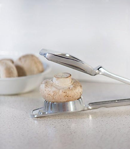 Fox Run Mushroom and Egg Slicer, Cast Aluminum,Silver