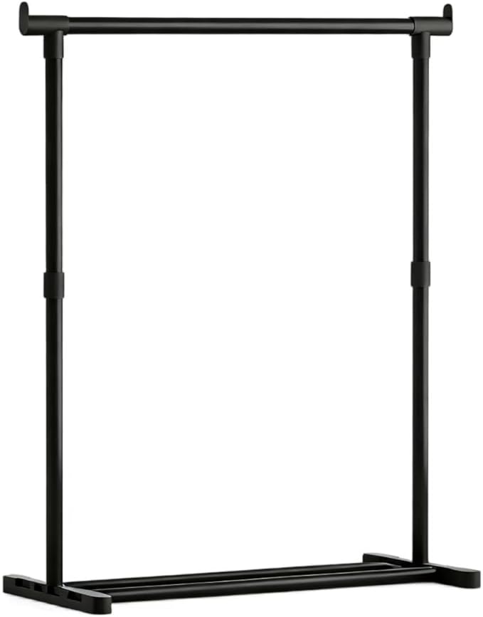 2-Pack Garment Racks Multi-Level Hanger Rod for Bedroom Closet Storage Organization