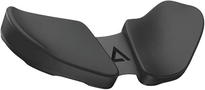 DELTAHUB Carpio 2.0 - Right-Handed Truly Ergonomic Wrist Rest for Mouse, Carpal Tunnel Support, Pain Relief, Anti-Fatigue, Easy Glide, Sleek, Office Computer, Laptop, Gaming - Small, Black