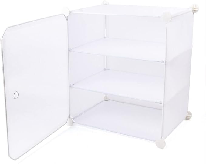 12 Tier Portable Shoe Shelf Storage Shoe Rack Organizer 96 Pair Shoe Storage Cabinet with Transparent Door Easy Assembly Plastic Stackable Shoe Box Free Standing DIY Expandable Large Capacity