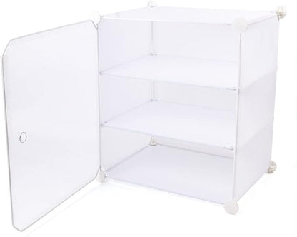 12 Tier Portable Shoe Shelf Storage Shoe Rack Organizer 96 Pair Shoe Storage Cabinet with Transparent Door Easy Assembly Plastic Stackable Shoe Box Free Standing DIY Expandable Large Capacity