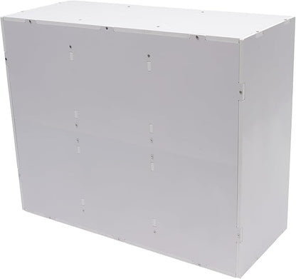 Mail Sorter Organizer, 24 Compartments Mailbox for Classroom, Desktop File Organizer with Adjustable Shelves, for Office Home Classroom, White