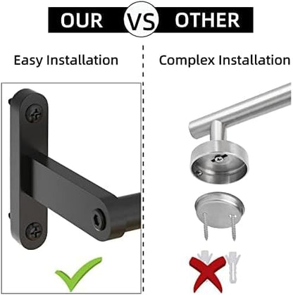 24 Inch Bathroom Towel Bar, Towel Racks for Bathroom Wall Mounted, Modern Stainless Steel Bath Towel Holder, Brushed Nickel