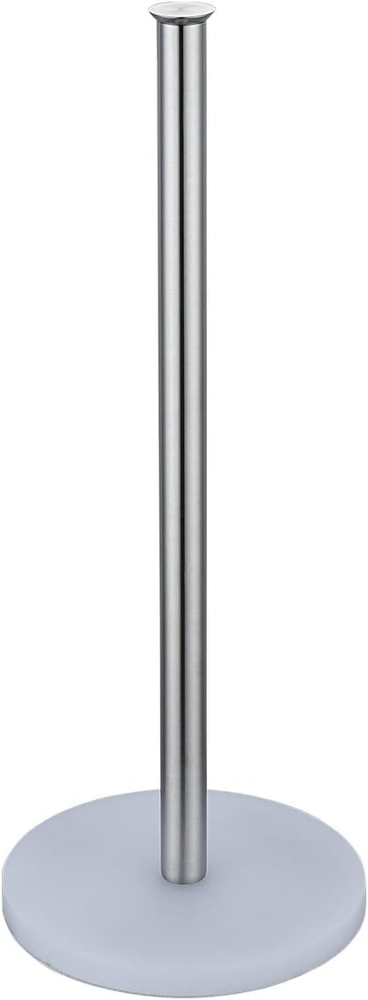 JQK Toilet Paper Storage Stand, 304 Stainless Steel Thicken 0.8mm Tissue Reserve Holder Dispenser for Bathroom, Brushed Steel, TPS180-WN