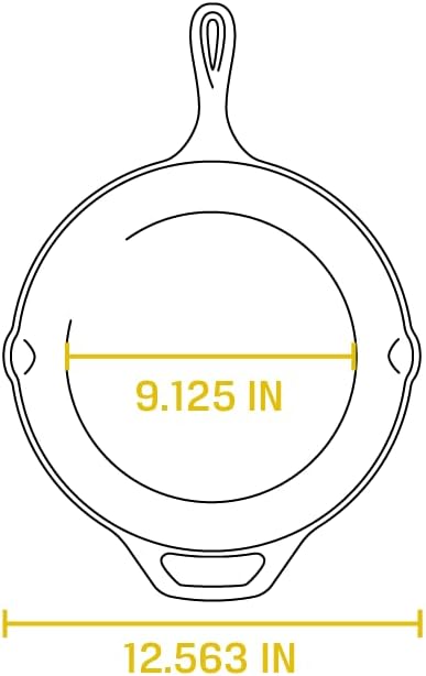 Lodge Seasoned Cast Iron Skillet - Quality Frying Pan for the Stove, Oven, Grill & Campfire - Includes Silicone Hot Handle Holder - Non-Toxic, Nonstick & Long-Lasting - 12 Inches